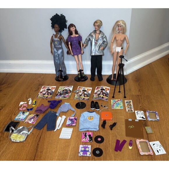 Vtg Generation Girl Barbie 1999 Lot Of 4 w/ Accessories Nichelle Chelsie Blaine - Picture 2 of 15